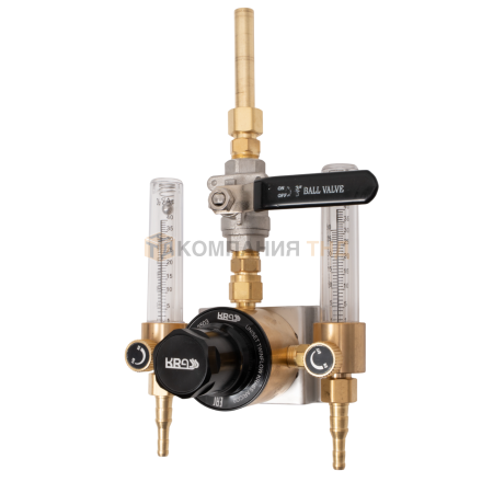 Пост газовый KRASS UNISET TWINFLOW AR/CO2 Углекислый газ/Аргон