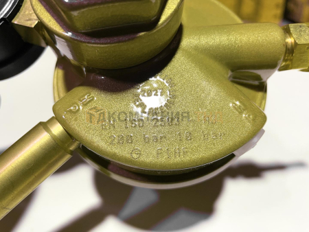 Редуктор двухступенчатый GCE S2+ N 200/10 bar вх. G3/4", вых. G3/8"  однокорпусный