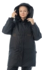 Куртка-парка зимняя женская BRODEKS KW258, черный (XS) (KW258BLACKXS)