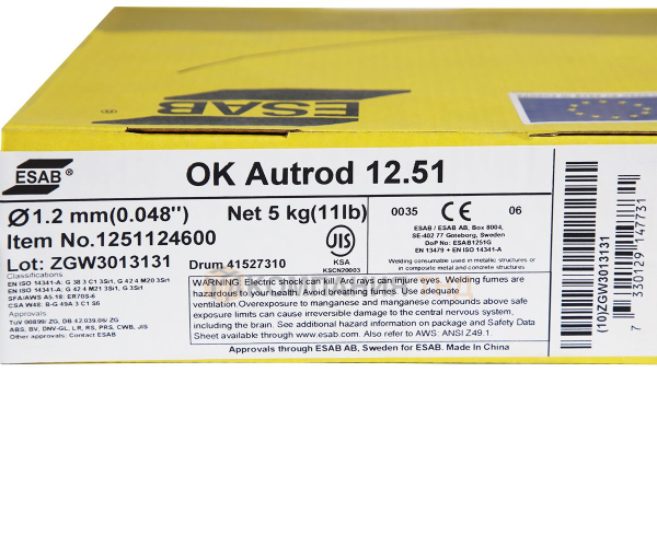 Проволока сварочная ESAB OK Autrod 12.51