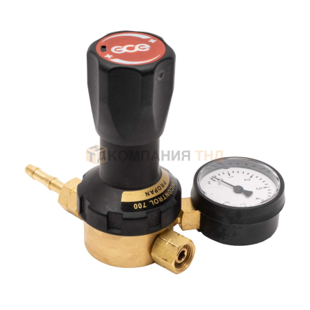 Регулятор специальный сетевой GCE UC700 (СПО-6) пропановый сетевой 25/4бар вх.G3/8"LH/вых.G3/8"LH,25 Нм3/час