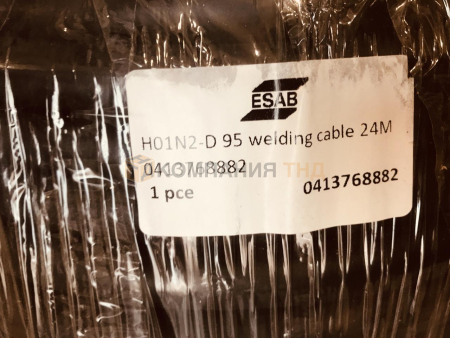 Сварочный кабель ESAB Welding Cable 95 мм2, 24 м Сварочный кабель ESAB Welding Cable 95 мм2, 24 м