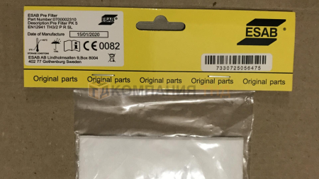 Фильтр ESAB Prefilter, 0700002310 (1шт.) Фильтр ESAB Prefilter, 0700002310 (1шт.)