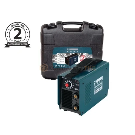 Сварочный аппарат КЕДР MMA-200 в КЕЙСЕ (220B, 20-200А)