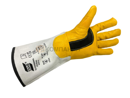 Перчатки сварочные ESAB TIG Gauntlet Professional (0700500463)