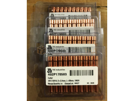 Цанга ESAB Collet, D=3.2мм, L=50мм, 10N25 Цанга ESAB Collet, D=3.2мм, L=50мм, 10N25