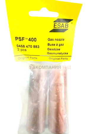 Сопло ESAB газовое цилиндрическое PSF 405/510W 21 мм Сопло ESAB газовое цилиндрическое PSF 405/510W 21 мм