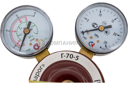Регулятор гелиевый Сварог Г-70-5 (манометр, расходомер)