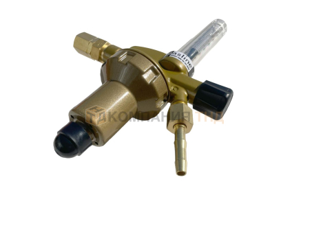 Редуктор сетевой GCE Dinflow Аргон/Смесь; -/30 л/мин; вх. G3/8", вых. G1/4" ротаметр