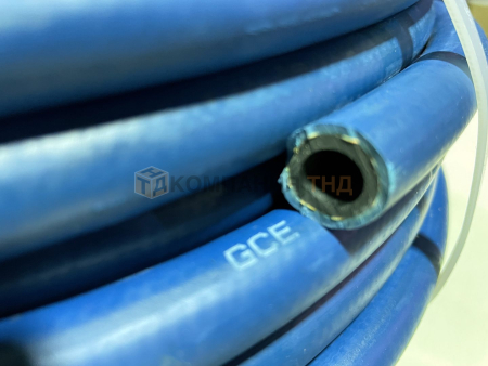 Рукав кислородный GCE Кислород, Синий, длина бухты 40 м, внутр. диаметр 9,0 мм. Артикул 2921030 Рукав кислородный KRASS Кислород, Синий, длина бухты 40 м, внутр. диаметр 9,0 мм. Артикул 2921030