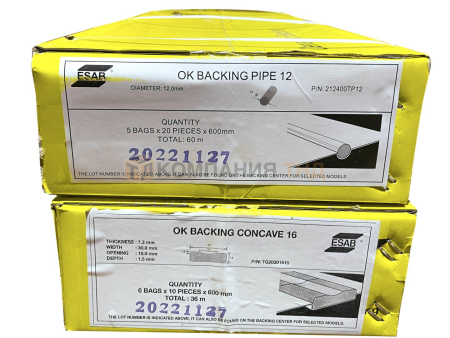 Керамические подкладки ESAB OK Backing Pipe 12 Подкладки керамические ESAB OK Backing Pipe 12