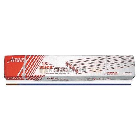 Стержни для экзотермической резки ESAB ArcAir Slice Exothermic Cutting Rods, Uncoated ф 7,0 мм х 559 мм (100шт) (43049003)
