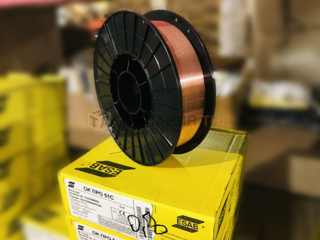 Проволока сварочная ESAB ОК ПРО 51С