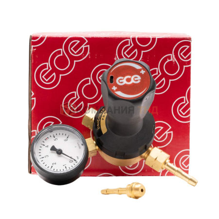 Регулятор специальный сетевой GCE UC700 (СПО-6) пропановый сетевой 25/4бар вх.G3/8"LH/вых.G3/8"LH,25 Нм3/час