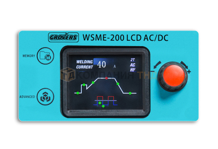 Сварочный аппарат Grovers WSME-200LCD AC/DC Pulse
