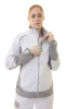Куртка рабочая женская BRODEKS KS228, белый/серый (XS) (KS228WHITEXS)