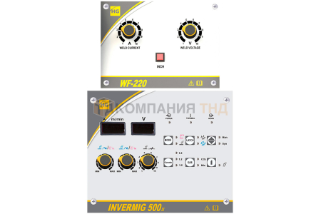 Сварочный полуавтомат HUGONG EMIG 500 III (с БО и тележкой) (без горелки и кабель-пакета)