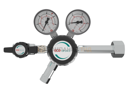 Регулятор баллонный GCE Druva CSLH0SJ одноступенчатый из нержавеющей стали