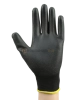 Перчатки рабочие с полимерным покрытием BRODEKS G-11, черный/серый