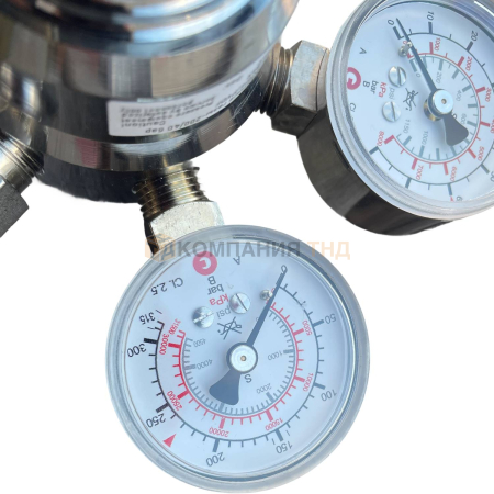 Регулятор GCE Druva LMF Кислород/Инертные газы – 200/40 бар, вх. G3/4”; вых. G3/8”; 200 м3/ч