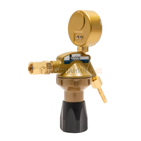 Редуктор сетевой GCE Dinline Кислород; -/10 бар; вх. G3/8", вых. G1/4"