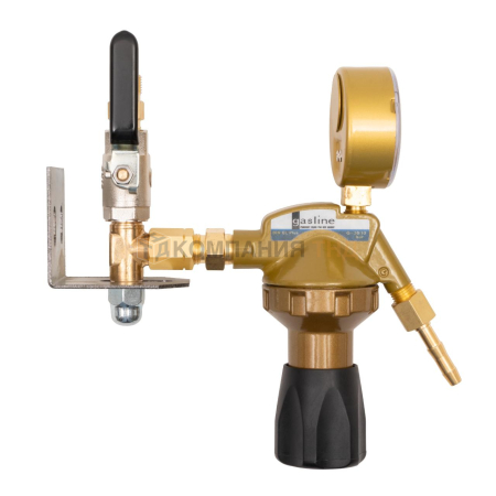 Редуктор сетевой GCE Dinset Кислород; -/10 бар; вх. G3/8", вых. G1/4"