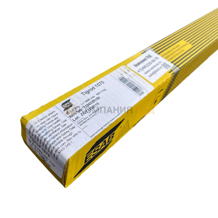Прутки присадочные ESAB OK Tigrod 1070