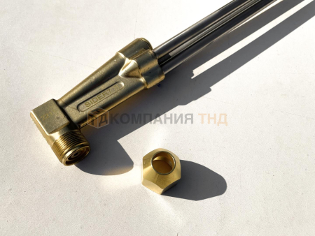 Резак пропановый KRASS SIDER 7 (рычажный до 300 мм) L=1100 мм, угол наклона головки 90 град, без мундштуков, удлинённый