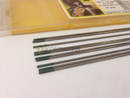 Электроды ESAB Tungsten Pure WP (Зеленый) вольфрамовые