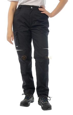 Брюки рабочие женские BRODEKS KS328, черный (46) (KS328BLACK46)