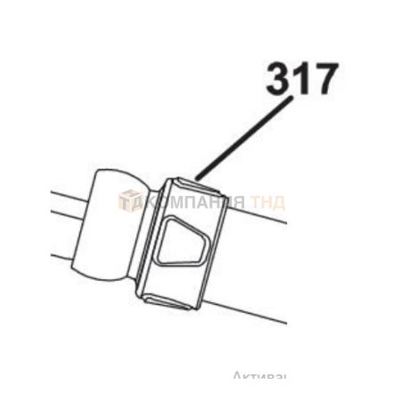Контргайка ESAB Knuckle Joint c/w Lock Nut LGE, 0700300596 (0700300596)