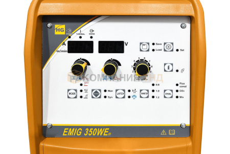 Сварочный полуавтомат HUGONG EMIG 350WE III (цифровой подающий) (без горелки и кабель-пакета)