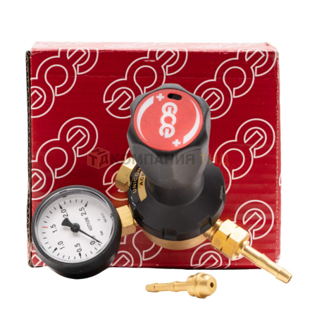 Регулятор специальный сетевой GCE UC700 (САО-10) ацетиленовый сетевой 1,5/1,5бар вх.G3/8"LH/вых.G3/8"LH,10 Нм3/час