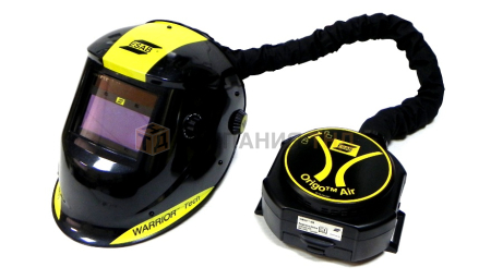 Сварочная маска ESAB WARRIOR Tech 9-13 for air для блока подачи воздуха Маска сварочная ESAB Warrior Tech 9-13 for air