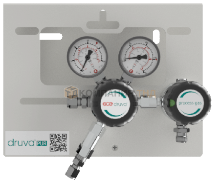 Рампа ручная одноплечевая GCE Druva MPLH0XS из хромированной латуни