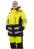 Куртка сигнальная женская зимняя BRODEKS KW230, желтый/черный (XS) (KW230YELLOWXS)