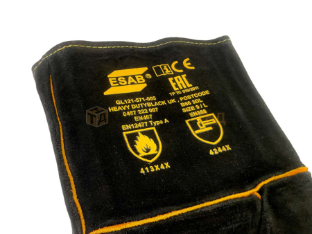Сварочные перчатки ESAB Heavy Duty Black