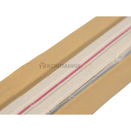 Керамическая подкладка прямоугольная КЕДР КП-6Т (ширина 27 мм, канавка трапецевидная 6 мм, длина 600 мм) (8024701)