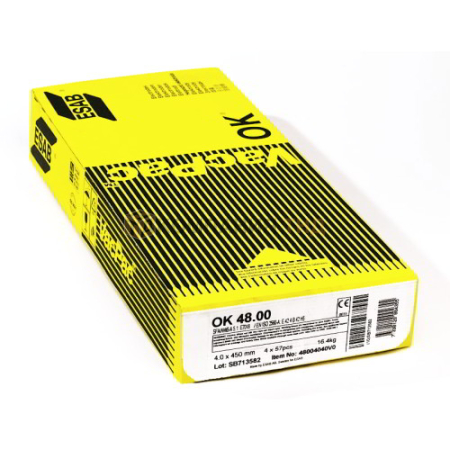 Электроды ESAB OK 48.00 ф 5,0 мм х 450 мм (18кг) (4800504000)