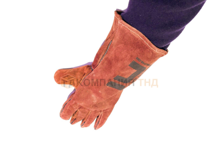 Перчатки сварочные GCE спилковые G100501 5-палые Lusifer 150 град. Артикул G100501