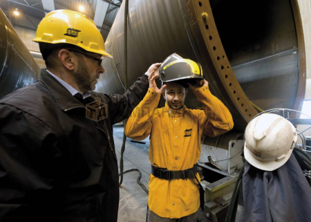 Куртка сварщика замшевая ESAB