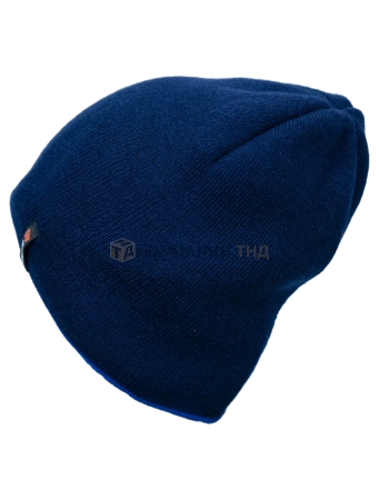 Шапка BRODEKS bicolor т.синий-синий (capBCblue)