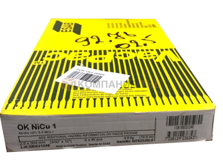 Электроды ESAB OK NiCu 1 (OK 92.78)