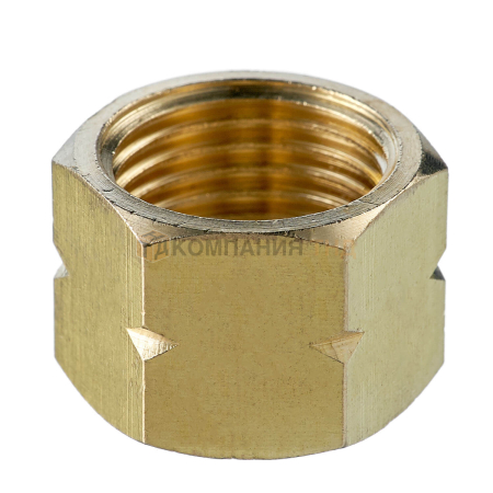 Гайка накидная ПТК М16х1,5LH, латунь