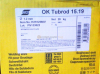 Порошковая проволока ESAB OK Tubrod 15.19 для дуговой сварки плавящимся электродом низколегированных конструкционных сталей Проволока порошковая ESAB OK Tubrod 15.19