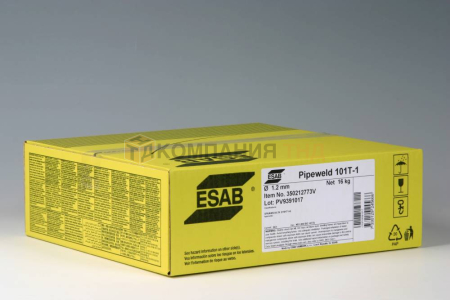 Порошковая проволока ESAB Pipeweld 101T-1 для сварки нелегированных и низколегированных сталей Проволока порошковая ESAB Pipeweld 101T-1