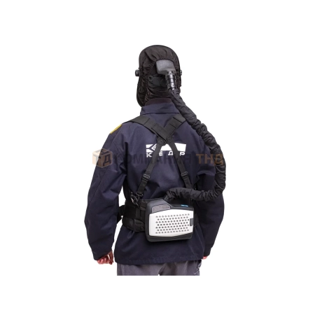 Маска сварочная КЕДР К-704Т PRO с турбоблоком черная (8004493)