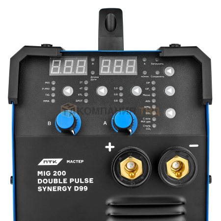 Сварочный аппарат ПТК МАСТЕР MIG 200 DOUBLE PULSE SYNERGY D99
