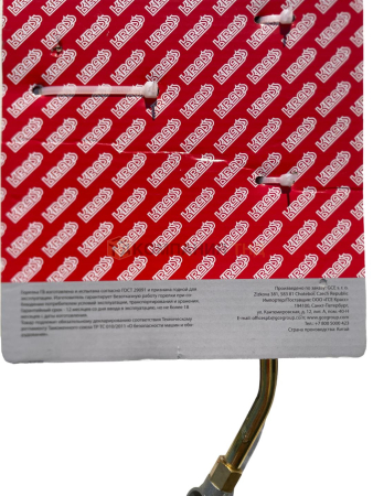 Горелка кровельная KRASS ГВ-100 (D=35 мм, L=490 мм, вентильная) + 3 метра рукава, для кабельных работ