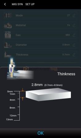Полуавтомат GROVERS MIG-220C AC/DC